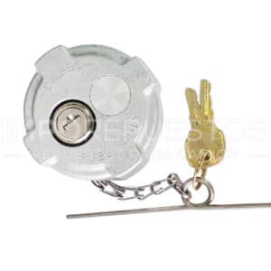 TAPA ESTANQUE PETROLEO ALUMINIO CON LLAVE 2.5" - 8 FREIGHTLINER M2